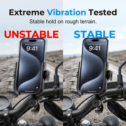 🎉 🚴‍♂️ Quick-Release Bike Phone Mount – SecureLock & Shockproof Padding 📱