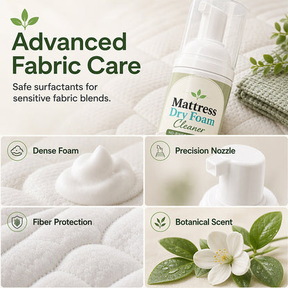 🔥 No-Rinse Mattress & Upholstery Foam Cleaner – Enzyme-Powered Deep Cleaning Formula🛏️🧽