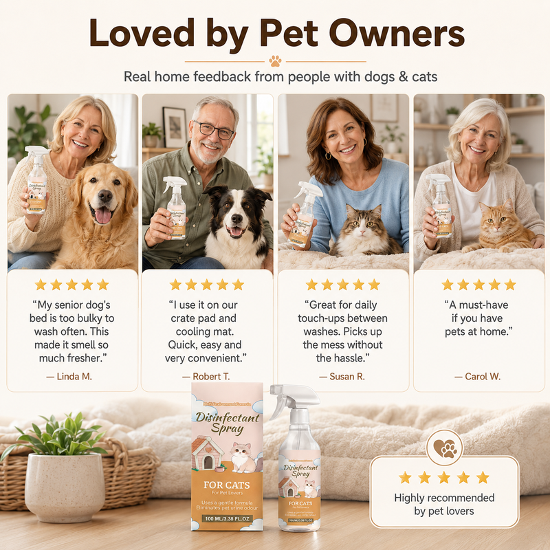 🔥HOT SALE 🔥No-Wash Pet Bed Stain and Odor Remover Spray