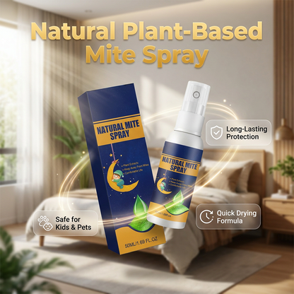 🥳HOT SALE! Natural Plant-Based Mite Removal Spray🌿✨