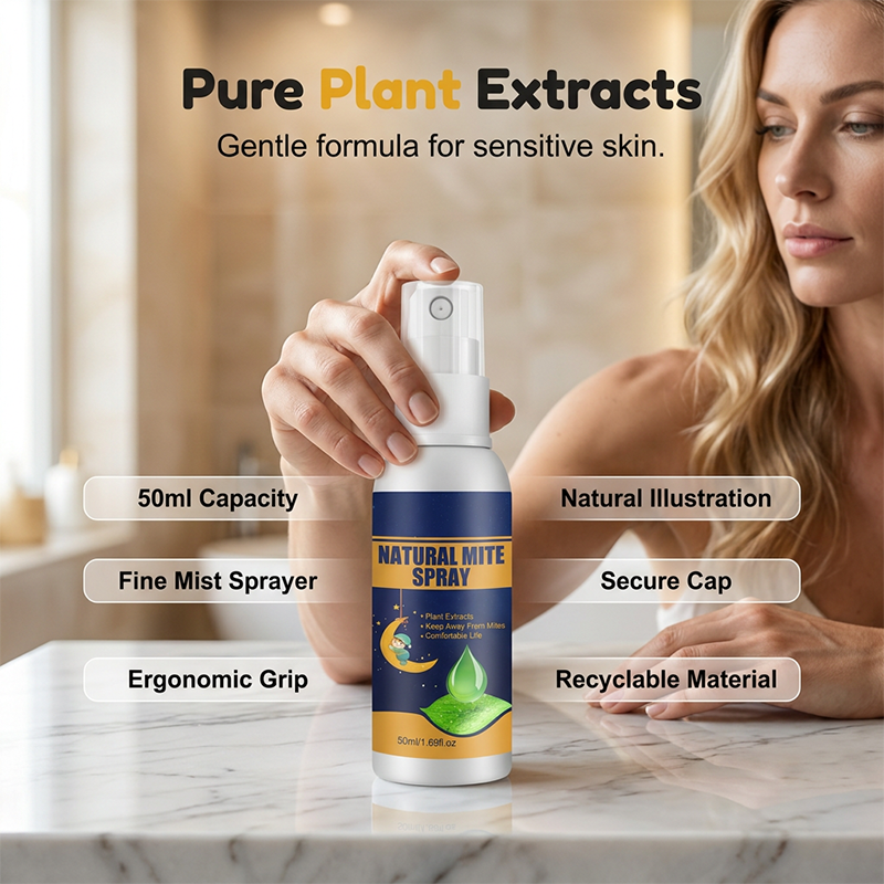 🥳HOT SALE! Natural Plant-Based Mite Removal Spray🌿✨