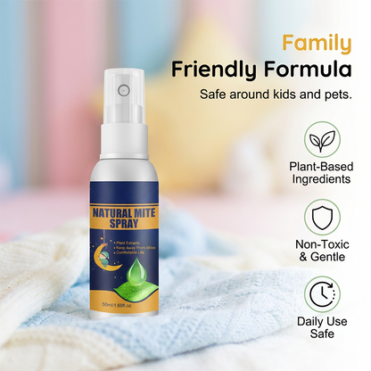 🥳HOT SALE! Natural Plant-Based Mite Removal Spray🌿✨