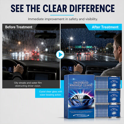 Car Windshield Cleaning Effervescent Tablets