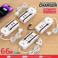 2 PD + 2 USB (Rectangle)