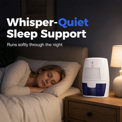 💧 Mini Dehumidifier | Quiet Small-Room Care
