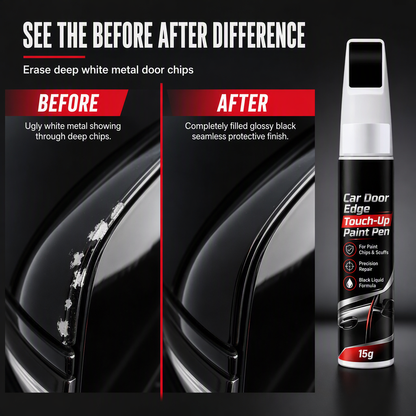 🖊️🚘 Black Auto Scratch Touch-Up Pen – Precision Paint for Small Chips & Marks