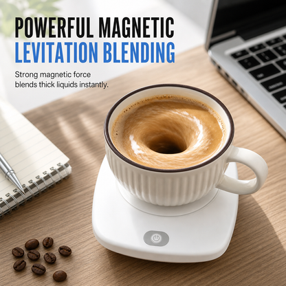 ☕ Magnetic Stirring Base – USB Rechargeable Automatic Cup Mixer