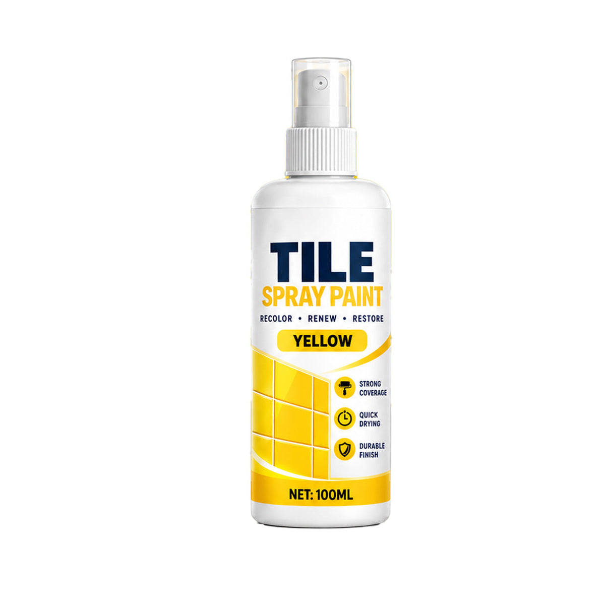 🎨 Tile Renewal Spray – 100ml Surface Refresh Paint, 3 Colors