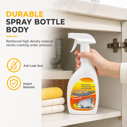 🧽 Multi-Purpose Kitchen Degreaser Spray – Heavy-Duty Grease & Grime Cleaner