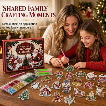 🎅📅24-Day Christmas Countdown Ornament DIY Kit🎄