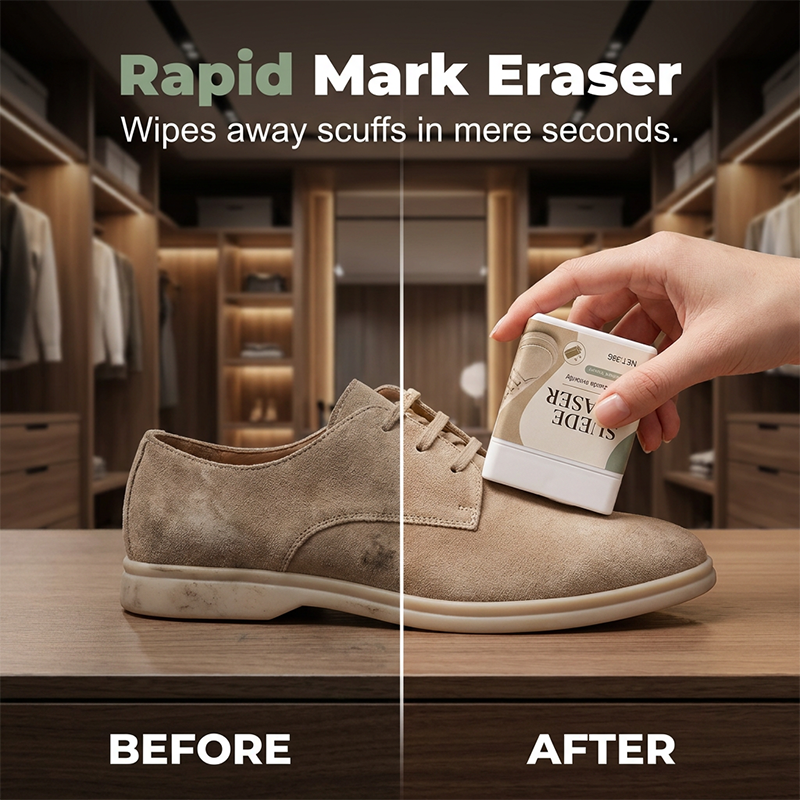 👟✨ Suede Eraser Cleaner – Waterless Shoe & Bag Cleaner for Suede and Nubuck