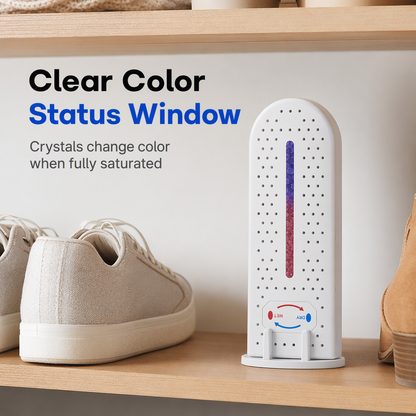 💧 Mini USB Portable Dehumidifier – Reusable Moisture Absorber for Small Spaces
