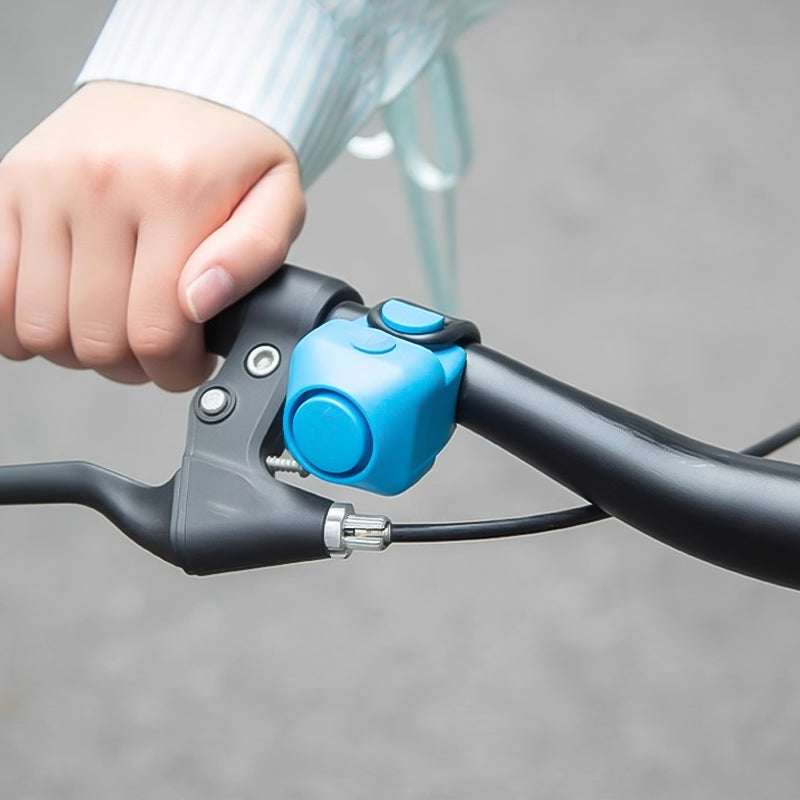 🔔 Electric Bike Bell – 5 Sound Modes Rechargeable Bicycle Horn for Safer Riding