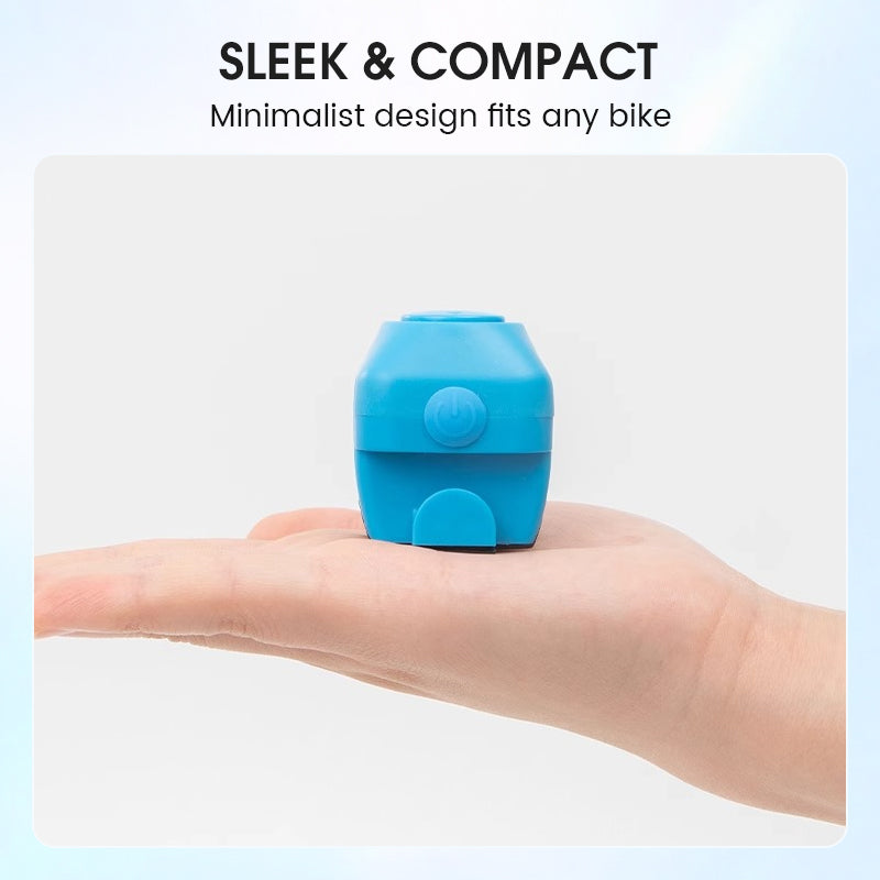 🔔 Electric Bike Bell – 5 Sound Modes Rechargeable Bicycle Horn for Safer Riding