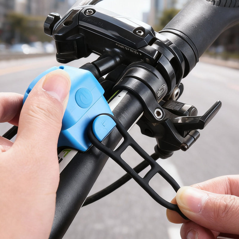 🔔 Electric Bike Bell – 5 Sound Modes Rechargeable Bicycle Horn for Safer Riding
