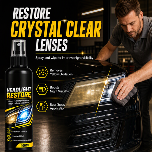 Fast-Acting Car Headlight Restoration Spray