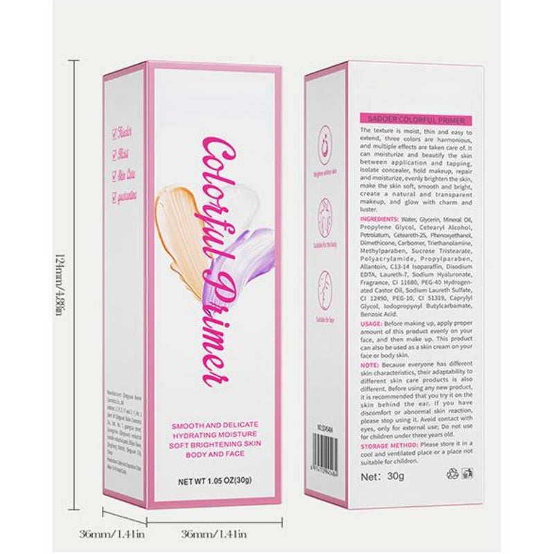 3-in-1 multifunctional face primer, to be applied before makeup