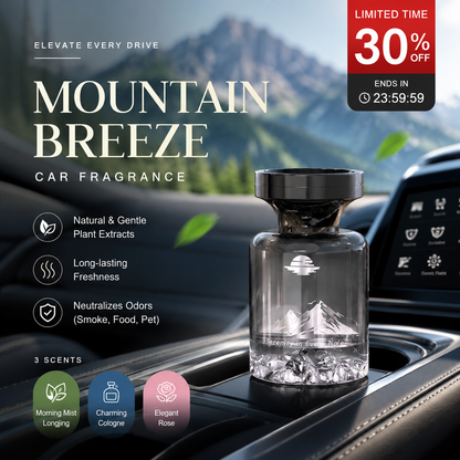 🥳2026 HOT SALE🚗🌿 Long-Lasting Car Air Freshener – Natural plant extracts, eliminates smoke 💨✨